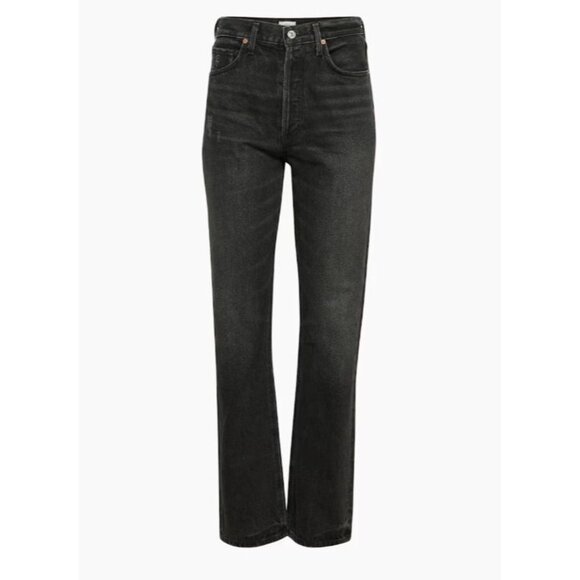 Aritzia Citizens of Humanity Eva High-Rise Baggy Jeans in Obsidian Size 24 - Picture 7 of 16
